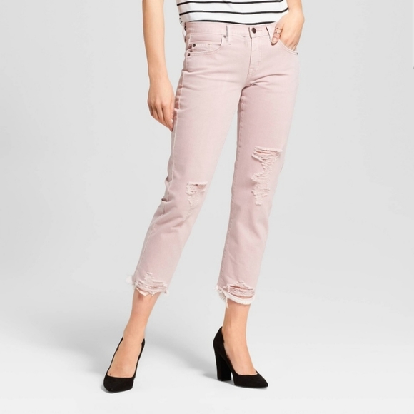 Distressed Boyfriend Jeans - Picture 2 of 6